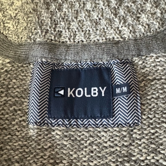 Kolby Gray Patterned Men's Sweater - Picture 2 of 9